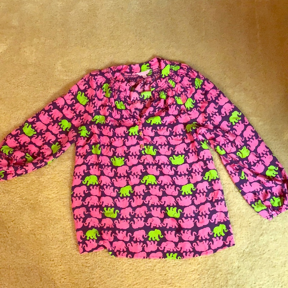Lilly Pulitzer Elephant Shirt